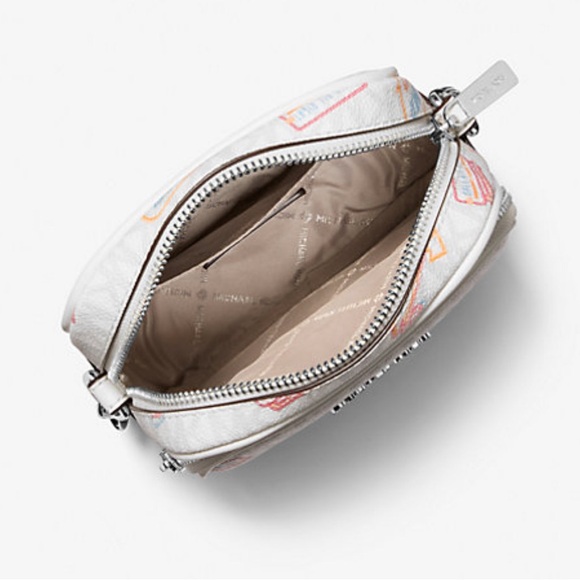 Michael Kors jet set White med Crossbody Bag NWT retail $398 SPECIAL EDITION - Picture 3 of 12